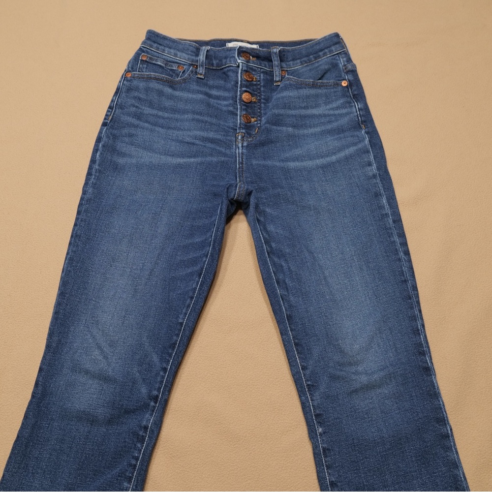 Madewell Perfect Vintage Crop Button Fly Jeans